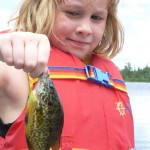 Shannon, 11, got this little guy while out fishing her dad one morning.