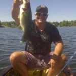 Chris Paul caught this 4-pound, 9-ounce largemouth on Lower Beverly Lake.