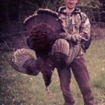 On his third ever turkey hunt, Evan stalked this 17 pound Jake for four hours on a farm near Uxbridge Ontario