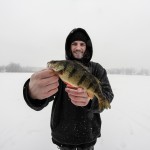 It might not be huge, but this perch was a persona best for Jeff Hart. It measured 11 inches.