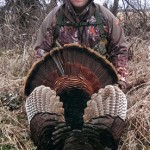 This Memory Bank Moment was my first harvested Turkey! Shot on April 27th 2015 at 9:30am. This solo massive Tom sprinted across a cut corn field from behind me, his eyes fixed on my decoys, and never saw me waiting for him. Cleanly harvested with a single shot from my Stoeger 12ga, he weighed in at 24.4lb, with 1.55" spurs and 10.75 beard with a NWTF score of 76.1. It was an exciting hunt and a memorable first Turkey.