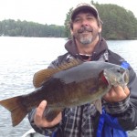 Mike Benzie caught this big fish on Eels Lake.