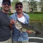 Nicholas Di Marco and his father Rick were on a fishing excursion in Florida when Rick caught this 7-pound, 23-inch bass using a Zoom minnow.