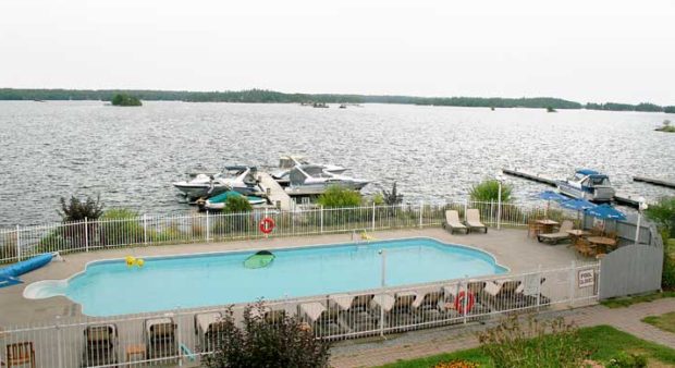 pool at Viamede resort