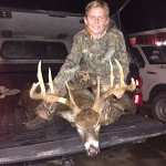 Maxwell Ruber bagged his first deer while sitting with his Dad Chris outside the little town of Wainfleet. This big guy came in at last light and Max made a beautiful shot to down this full 10 point with 3 stickers. 1st deer and 1st trophy!