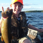 Dakota was out fishing with his dad when he caught this lake trout on Charleston lake.