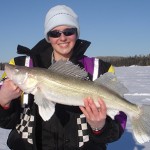 Michel Roy submitted this photo of “Lynn” holding a five-pounder that she caught in Abitibi Lake while fishing with her dad Mike.