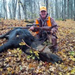 Rick Lippert of Walkerton got his 29th moose in the past 30 years at the Snowshow Hunt Camp in WMU 50.