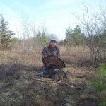 John Sader, 21, scored a personal best this season with his 24-pound turkey with a 10-inch beard and 1 inch spurs.