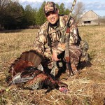 Tyler Cameron says he got this bird after calling some in from approximately 300 yards into 15 yards.