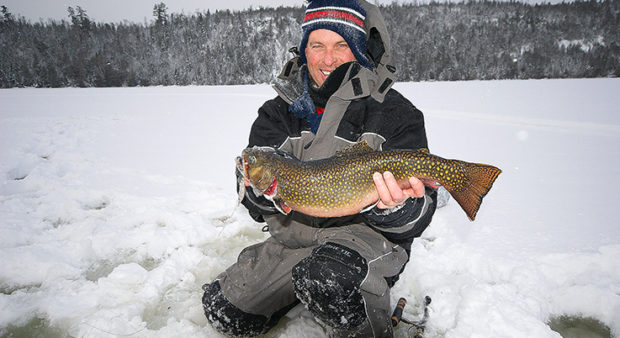 brookie bag - Winter brook trout