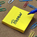 fees - yellow sticky note