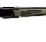 Browning BAR LongTrac Desert Tan Desert tan synthetic stock with black grip overmold, long action, hinged floorplate with detachable box magazine, gas piston operated semi-auto hunting rifle.