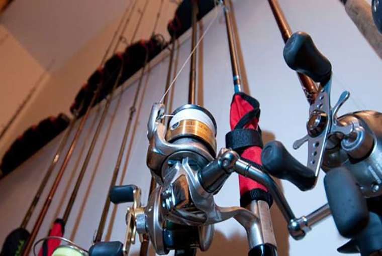 9 Organize Fishing Tackle ideas  fishing tips, fishing rod holder, fishing  rod storage