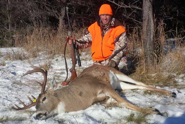 Gord Ellis and his 2014 Buck