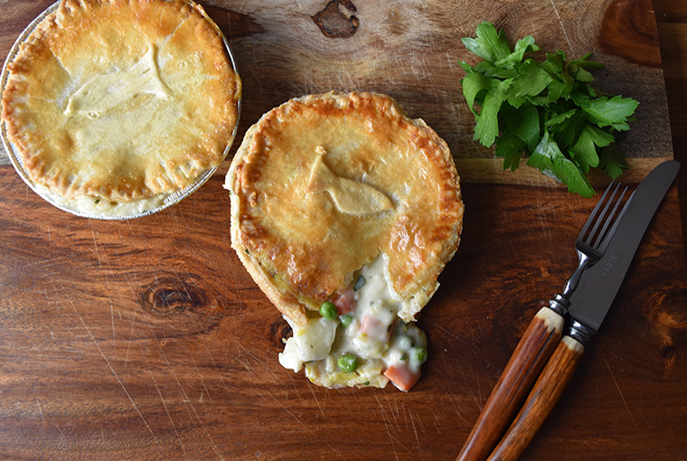 Whitefish & root vegetable pies