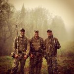 Turkey hunting is a family affair for the Iles men, Joe, Mike, and Chris!
