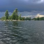 muskie fishing in the Canadian Sheild