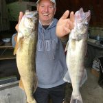 James Resmer of Pembroke had a good morning of pickerel fishing with friends on Lake Erie.