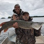 Lino Cassetta of Orangeville caught this pike in Lake Nipissing while on a week fishing trip for his 70th birthday. He was joined by family and friends.