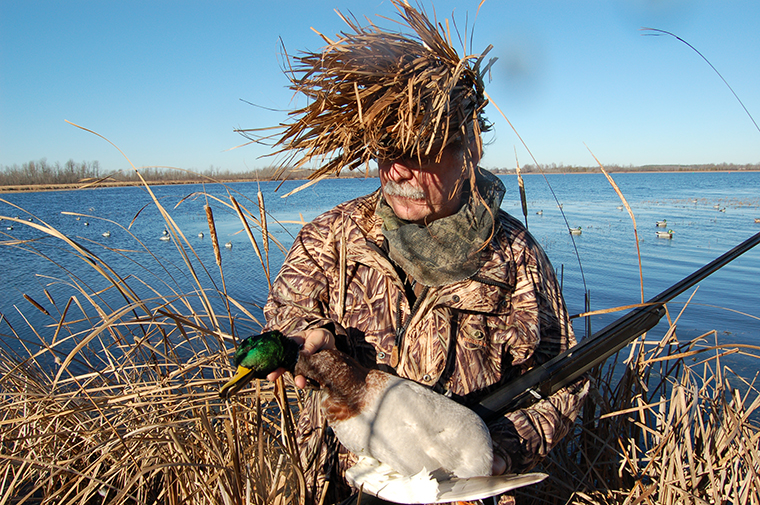 How to make a grass mat for a blind for duck and goose hunting