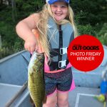Congrats to our Nikon Canada Photo Friday winner, Barry Killen of Peterborough! His granddaughter Daisy Mae, 6, insisted on switching to what she called the prettiest lure in his tacklebox before immediately landing this smallmouth bass on it.