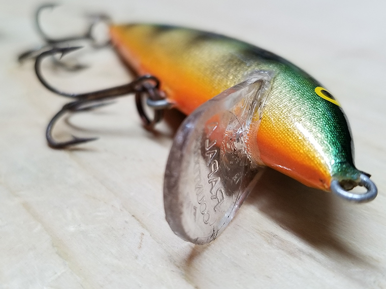 Two Old Stock EX-CEL Top Water Wood Fishing Lures