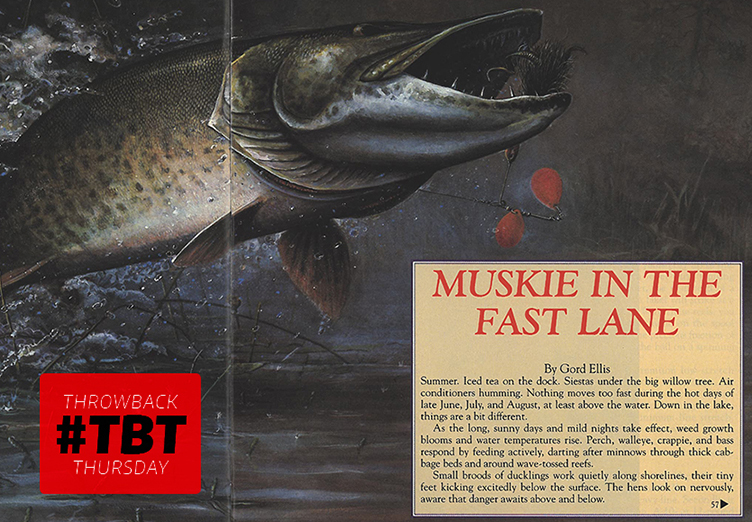 Muskie in the fast lane - Ontario OUT of DOORS