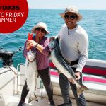 Congratulations to our winner for August 2, 2019, Ajith Thomas of Brampton! He and his wife Mareena caught a couple of nice salmon for the barbecue near Oakville on Lake Ontario.