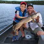 Ethan Strong and his young friend Reed were fishing for walleye near Minden when this northern Pike smashed their jig. It was the biggest fish Reed has seen caught. He was so excited all he could say was “all I want to do it pet the fish,” Strong wrote.