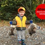 Congrats to our Photo Friday winner, Calvin Pitt of Sault Ste. Marie! He submitted this photo of his son Parker, 4, after a grouse hunt.