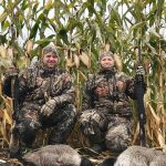 Will and Jocelyn Zevenbergen of Allenford celebrated 10 years of marriage with their first goose hunt together near their hometown.