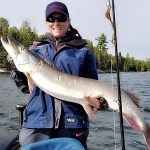 Sherry Tomporowski of Gravenhurst caught and released this 49.25-inch muskie.
