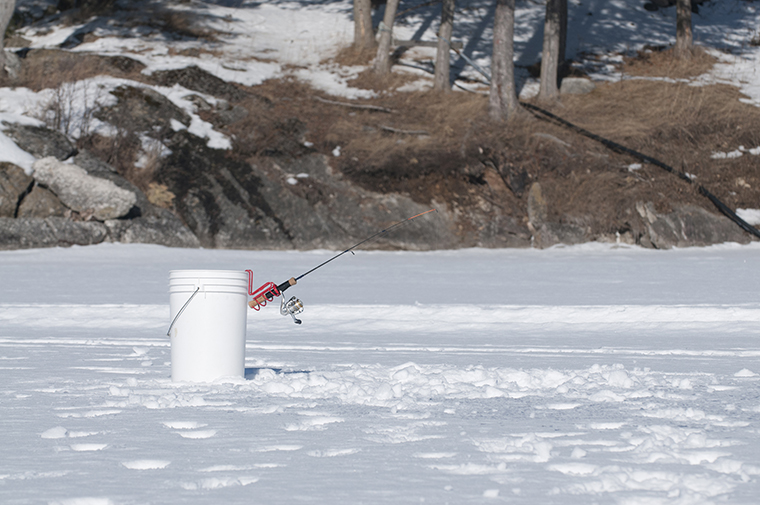 Ice Fishing Dead Stick Rod Holder Photos, Download The BEST Free