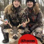 Millbrook hunting apprentice Isabel Brockley, 13, sat still for 25 minutes waiting for this buck, her first deer, to come within range of her bow. She was joined by her sister Kate and father Jamie, who took the photo.