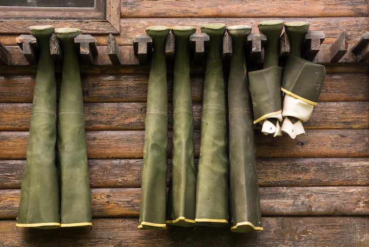 In praise of hip waders - Ontario OUT of DOORS