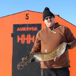 Michael Chau of Toronto took his friend Alex in search of his first fish. Alex harvested this 11-lb burbot caught on a live emerald shiner rigged on a single bait hook on Lake Simcoe. 