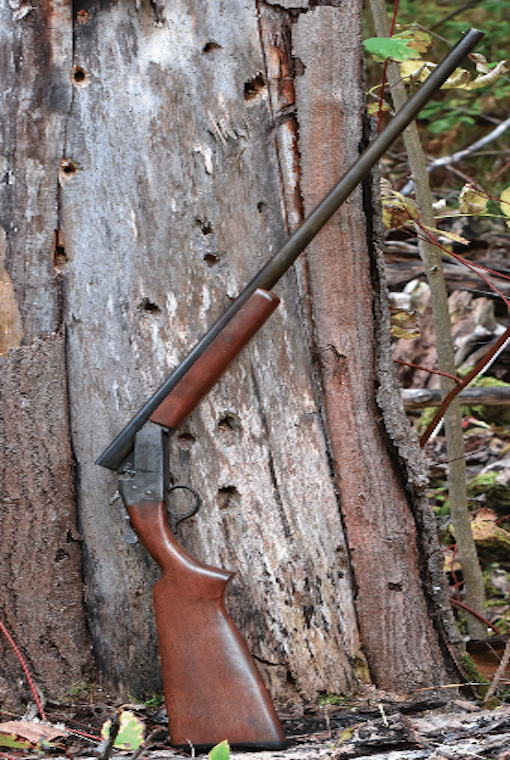 A model 84 Cooey against a tree