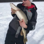 Photo Friday winner Dennis Archibald of Ottawa harvested this northern pike (a personal best at 7.13lbs and 31”) using a simple tip-up and dead shiner, recently on the Ottawa River.