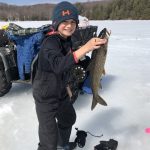 Seth Craymer of Baysville caught this beautiful lake trout on Lake of Bays while self-isolating with his parents.