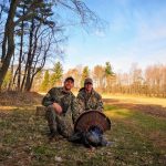 Timothy and Jared Wiebe harvested this turkey on opening weekend.