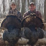 Photo Friday winner Ken Hall of Midland and daughter, Jamilyn, harvested a turkey double header on opening day.