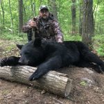 Vince Tricoci of Tottenham was reminded that hard work pays off when he was successful with his first-ever DIY bear hunt using bait over a tree stand in WMU 46 near Bala.