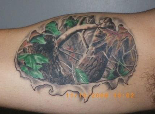 mossy oak camo tattoos