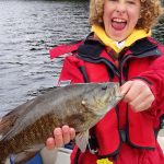 Barry Schruder of North Bay went fishing with an excited Will Burlington, 11, and family.