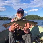 Peter Cady of Toronto caught this 23-inch brookie while on a fly-in to Algoma Region with his good buddy Vlad.