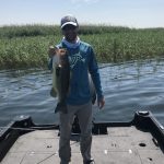 Brendan Johnston of Wallaceburg caught this 21-inch, 4-lb largemouth on Lake St. Clair near Mitchell’s Bay.