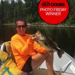 Photo Friday winner Tammy Chapman of Madoc caught and released her personal best largemouth (20.25 inches, 5 lbs) at a fly-in fishing lodge on Lawrence Lake.