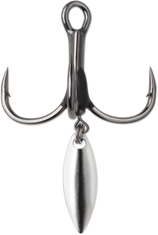 MIPIKE Newly 6# 8# 10# Fishing Hooks Winter Ice Fishing Three-jaw