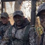 Cory Elson of Shelburne spent a morning with buddies Ray Gosbee and Dan Gubert in a duck blind in WMU 82A.